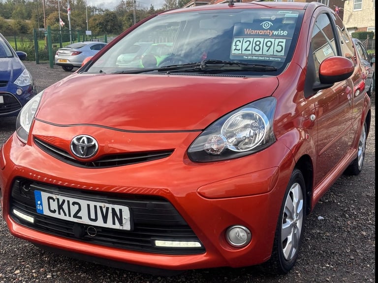 2012 Toyota AYGO 1.0 VVT-i Fire 5dr [AC] HATCHBACK Petrol Manual