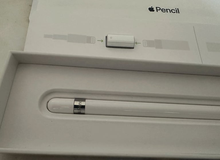 Genuine Apple Pencil 1st Generation - iPad Stylus - Box&Accessories - Authentic