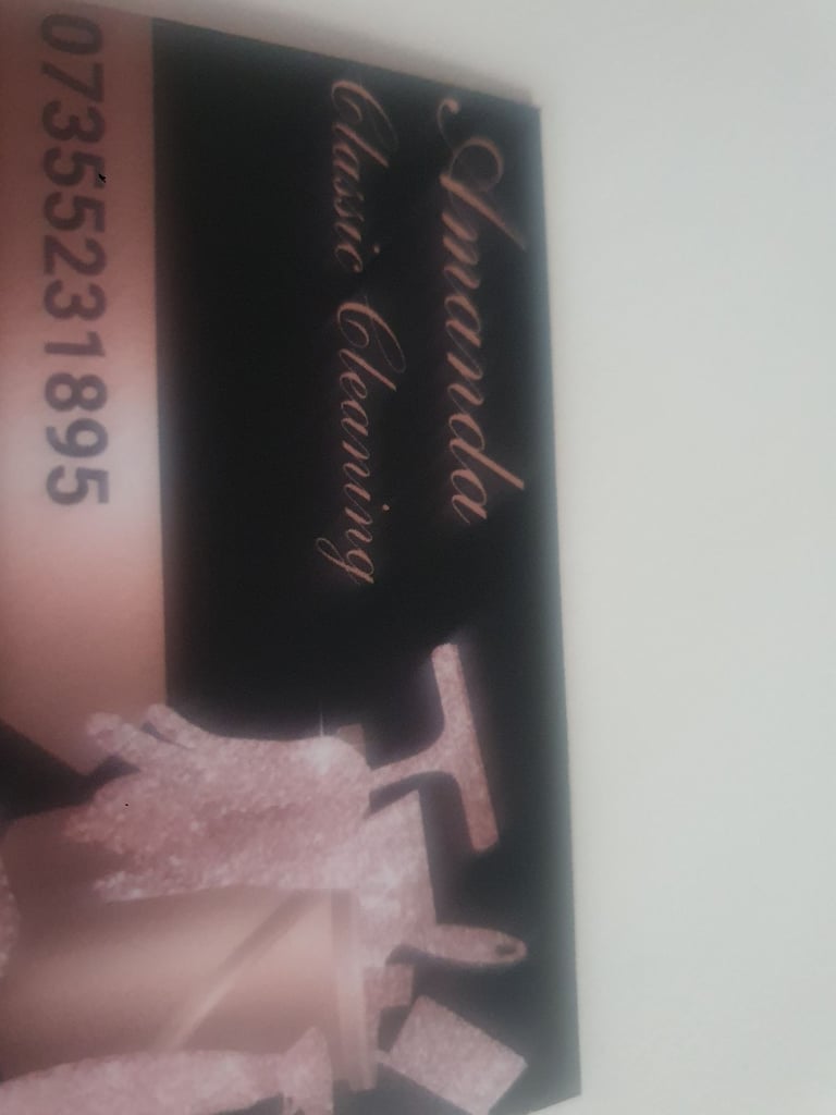 image for AMANDA PROFESSIONAL CLEANERS IN GREENWICH / HACKNEY 