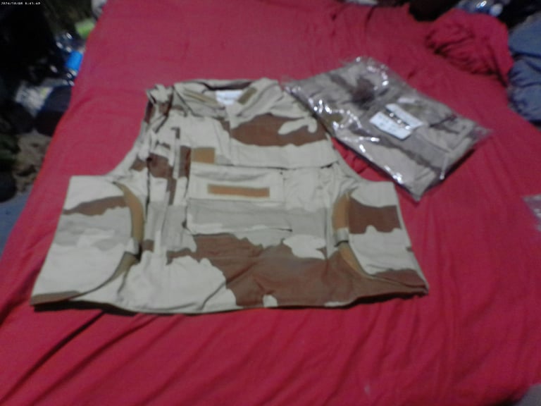 French body armour covers