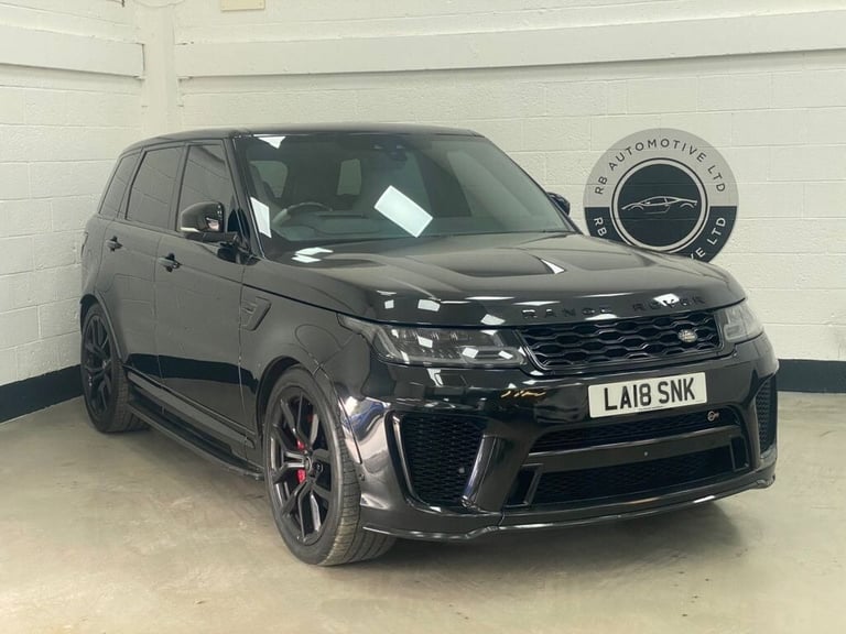 2018 Land Rover Range Rover Sport 5.0 P575 V8 SVR SUV 5dr Petrol Auto 4WD Euro 6 (s/s) (575 ps) E...