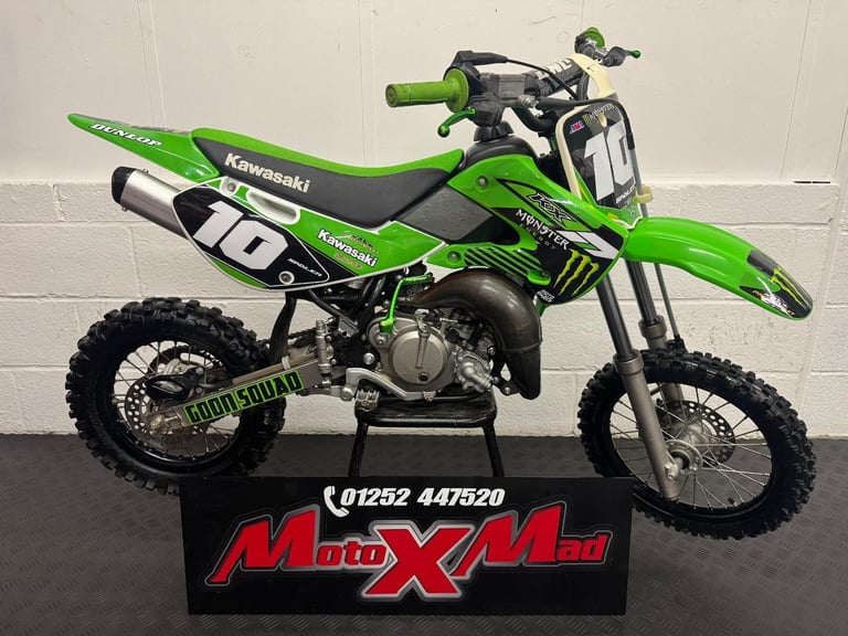 2017 Kawasaki KX 65 2 Stroke Motocross bike 