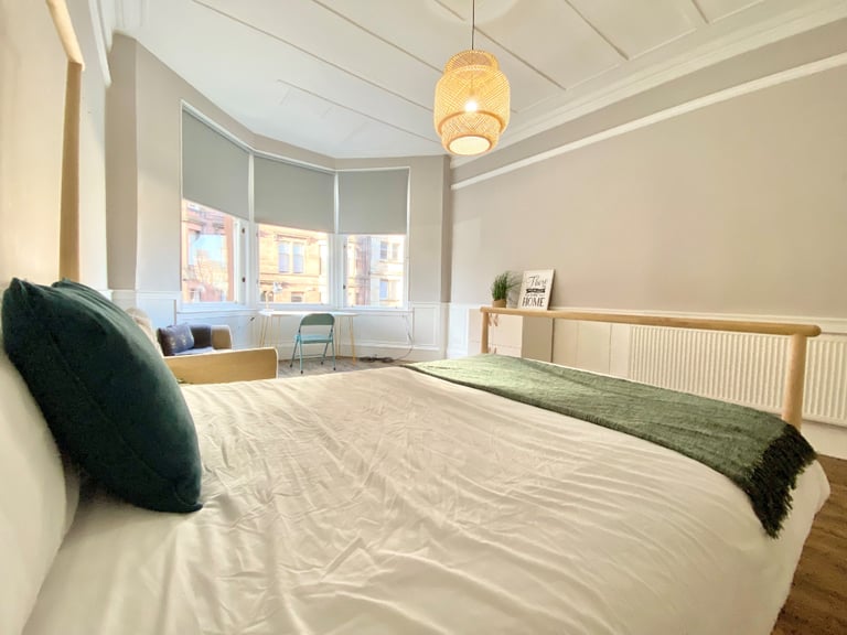 4 BEDROOM HMO FLAT TO RENT IN WEST END OF GLASGOW
