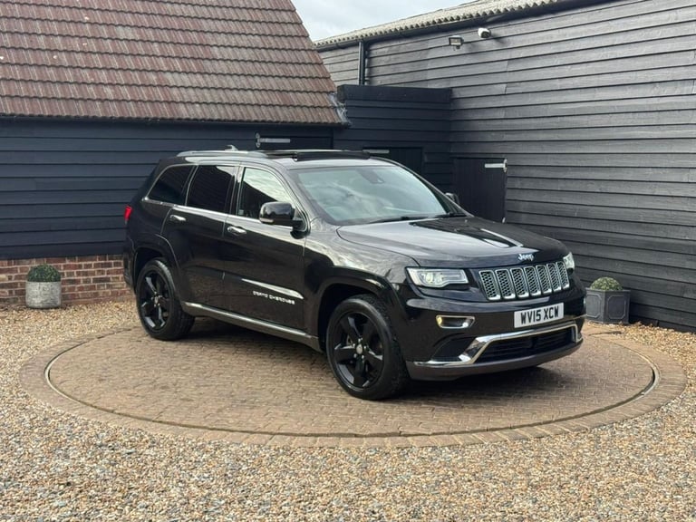 2015 Jeep Grand Cherokee 3.0 V6 CRD Summit SUV 5dr Diesel Auto 4WD Euro 5 (247 bhp) Diesel Automatic