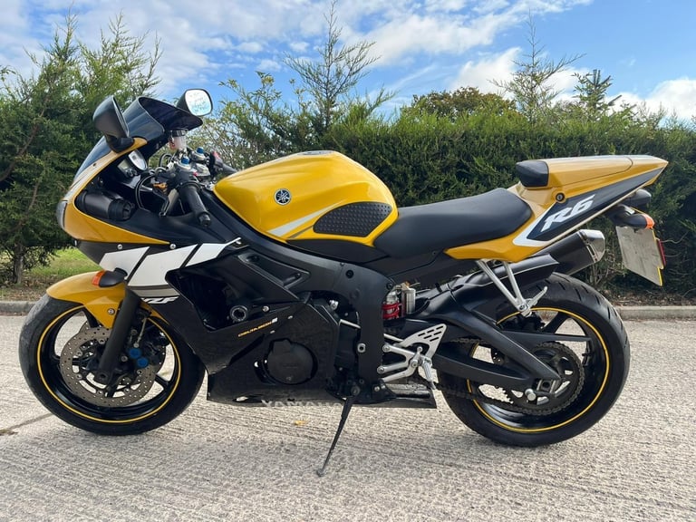 2003 03 YAMAHA YZF R6 SPECIAL LTD EDITION YELLOW YZFR6 SUPERSPORTS 600 SPORTS 