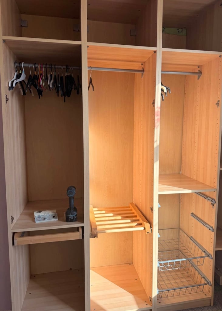 Ikea Wardrobe like New, Mirror Wardrobe 