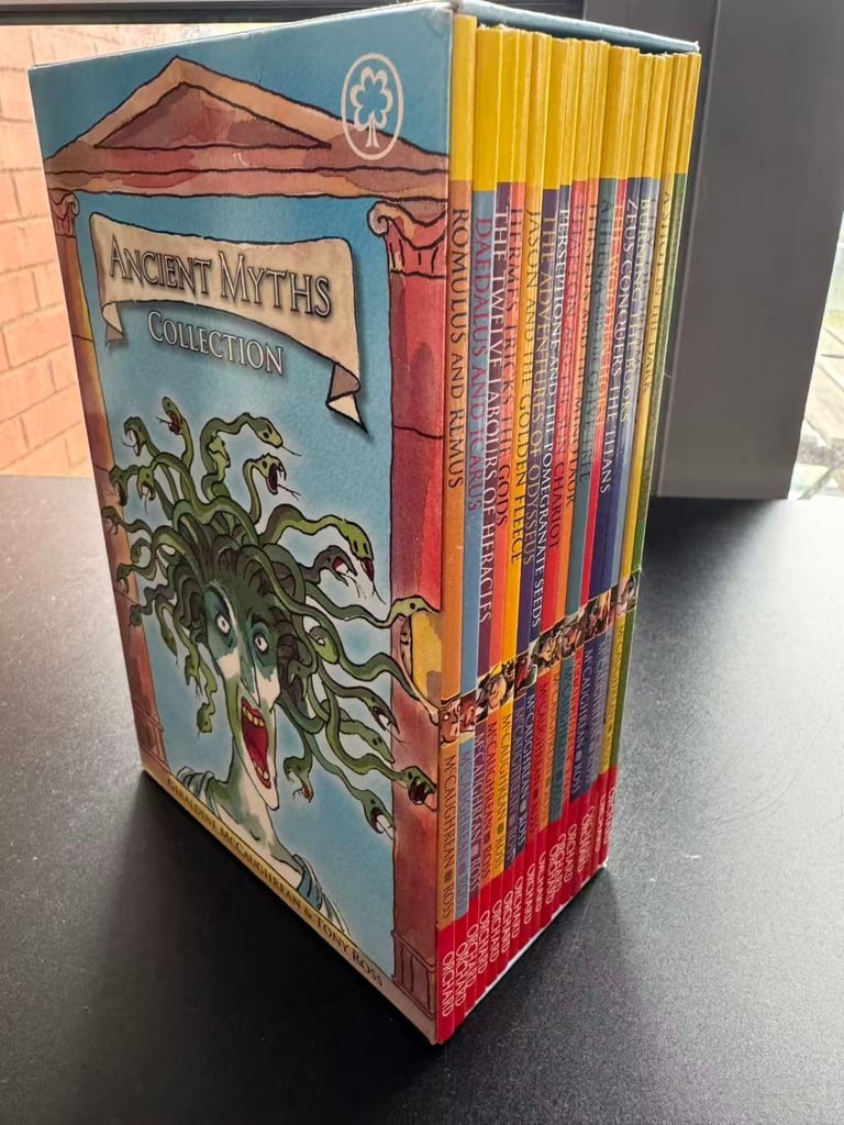 Ancient Myths Collection 16 Books Boxset by Geraldine McCaughrean Tony Ross