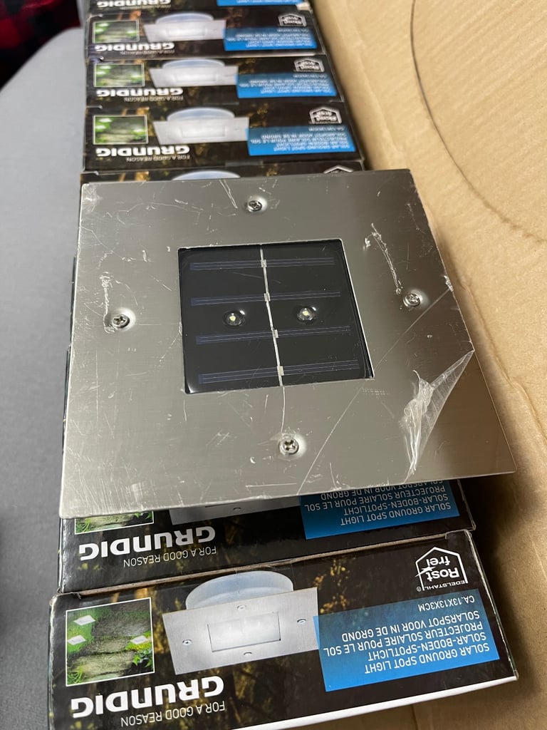 Garden grundig waterproof outdoor solar led