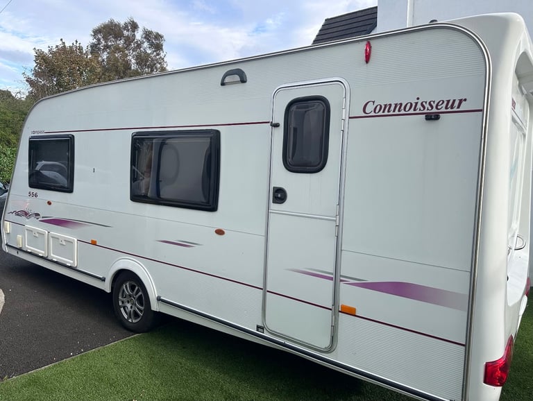 Compass Connoisseur 556 6 Berth Family Caravan
