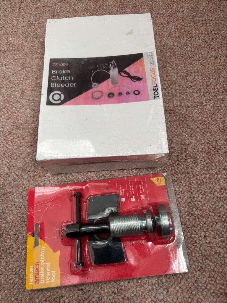 Brake Bleeder & Piston Rewind Tool