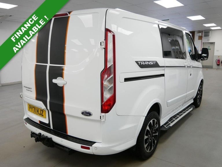 71 TRANSIT CUSTOM 320 2.0 EBL 185 BHP SWB SPORT 5 SEATER CREWCAB  ( NO VAT )