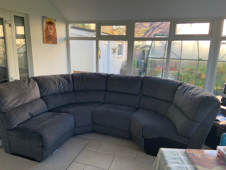 image for Blue modular sofa