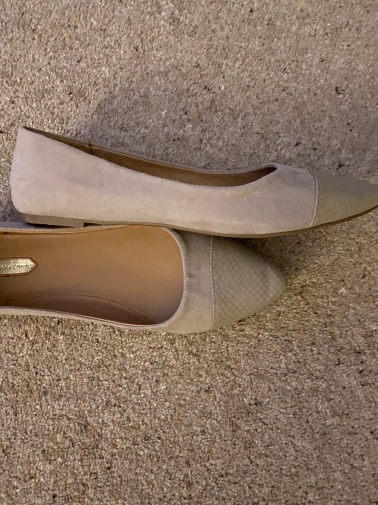 Unworn flat dusky pink shoes | in Westhoughton, Manchester | Gumtree