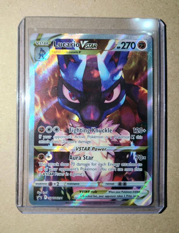 Lucario V Star SWSH291 Pokemon Card In Hounslow London Gumtree   86