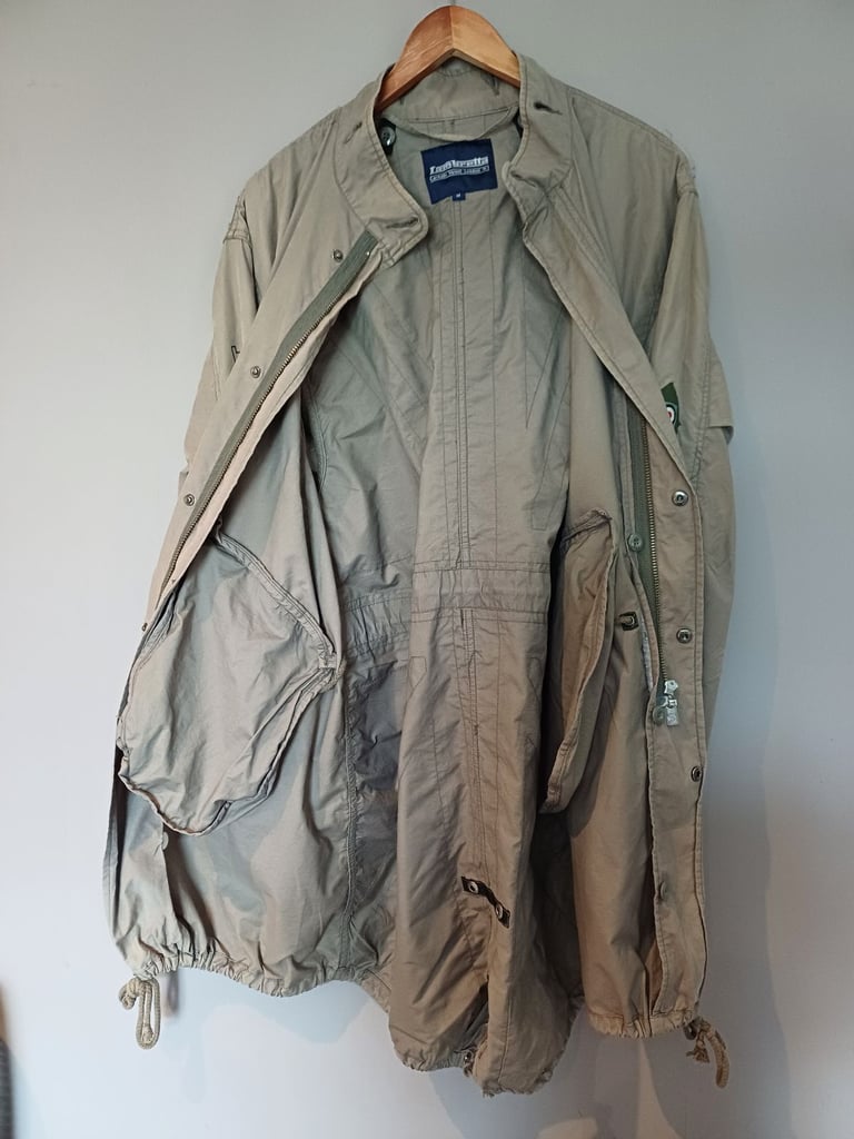 Lambretta khaki fishtail parka size M