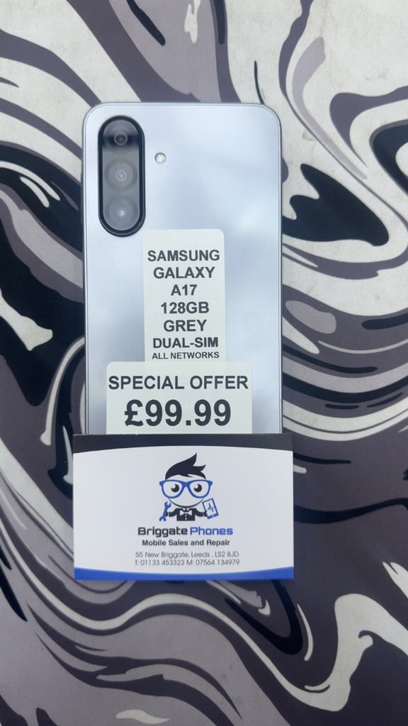 image for SAMSUNG GALAXY A17 128GB GREY UNLOCKED ALL NETWORKS 
