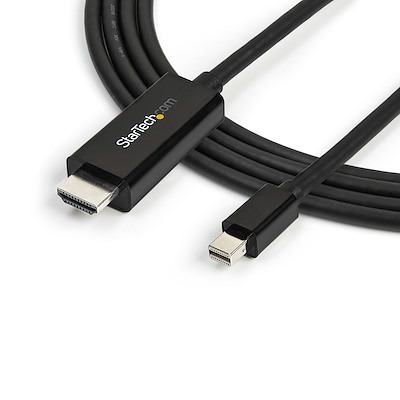 StarTech 2m Mini DisplayPort to HDMI Cable - 4k - mDP to HDMI Adapter Cable