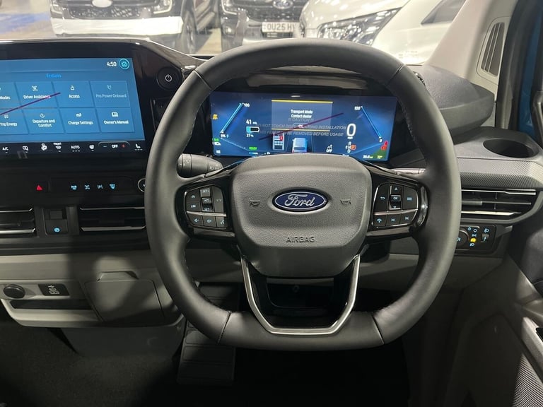 2025 Ford Transit Custom E-Transit Custom Limited DCiV 320 L1 65kWh 100kw 136 RWD 1 Speed Automat...
