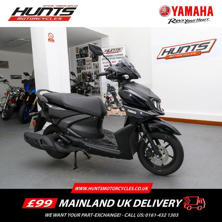 2024, '24 Yamaha RayZR Learner Legal Scooter. ONLY 1,376 MILES. Warranty. £1,995