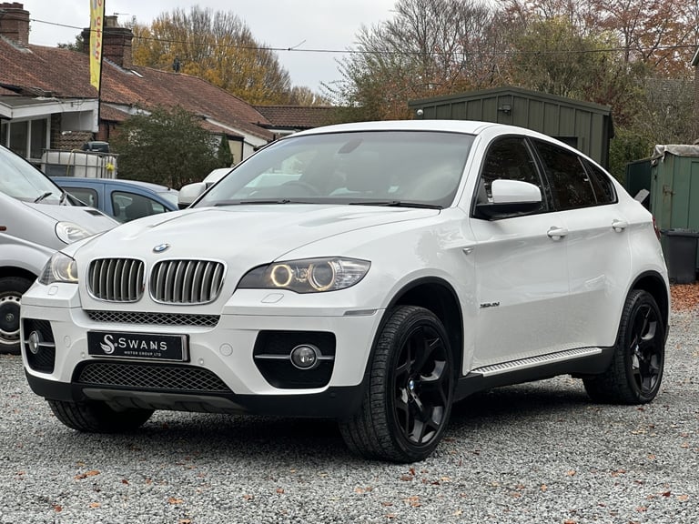 2011 BMW X6 3.0 xDrive40d Diesel Auto 4 Door Coupe White