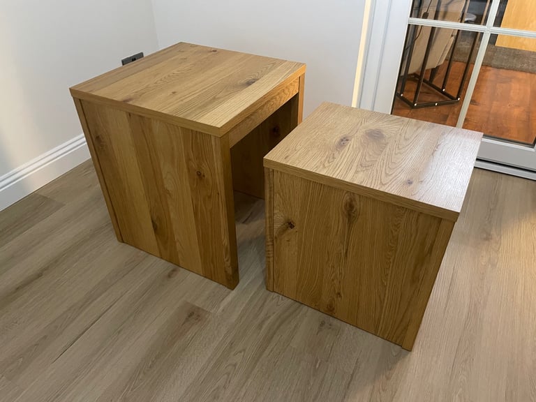 Oak Nest of Tables