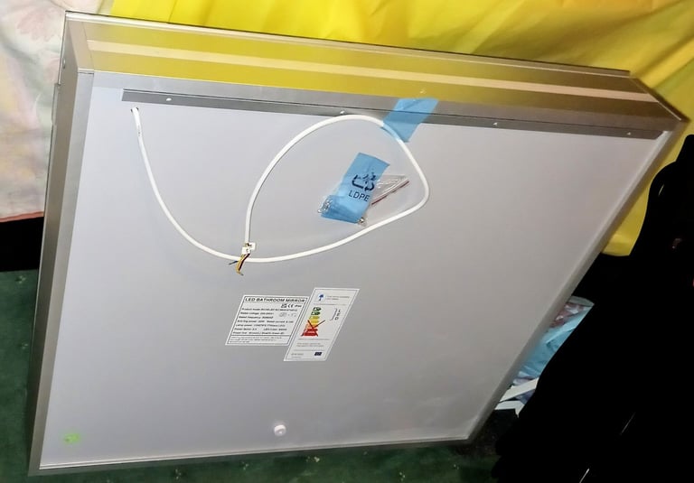 Big Mirror Door Bathroom Cabinet