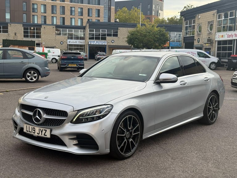 2019 Mercedes-Benz C-Class 1.5 C200 MHEV EQ Boost AMG Line G-Tronic+ Euro 6 (s/s) 4dr SALOON Petr...