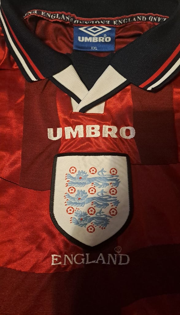 England Shirt 98/99