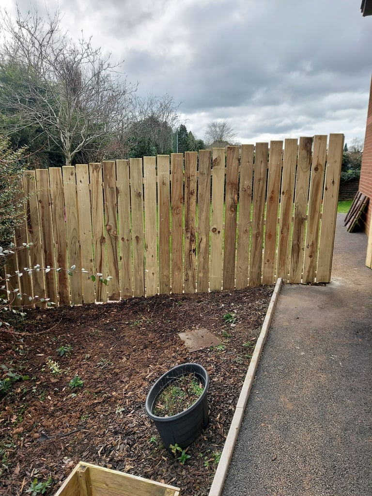 Fencing work