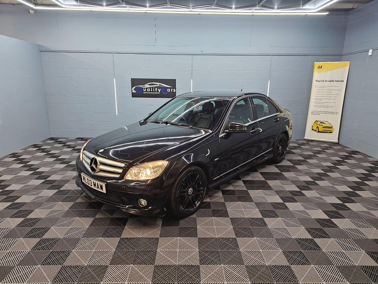 2010 Mercedes-Benz C-Class 1.8 C180 BlueEfficiency Sport Auto Euro 5 4dr SALOON Petrol Automatic