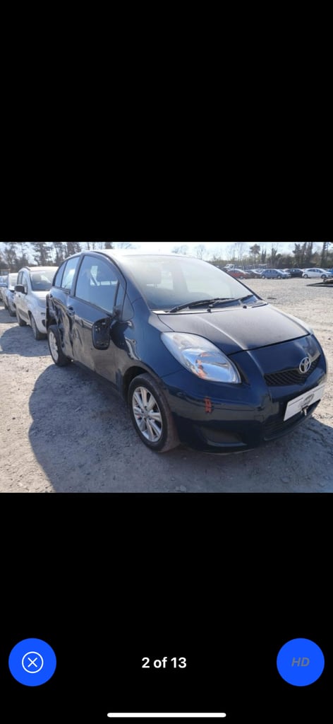 2009 Toyota Yaris BREAKING 