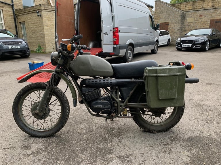 79 X2 CAN AM BOMBARDIER ROTAX 250cc 2 STROKERS (EX MILITARY) CLASSIC MOTORCYCLE 