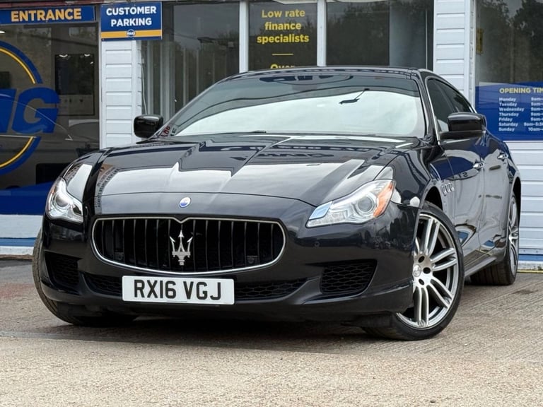 2016 Maserati Quattroporte 3.0D V6 Saloon 4dr Diesel ZF Euro 5 (s/s) (275 ps) Saloon Diesel Autom...