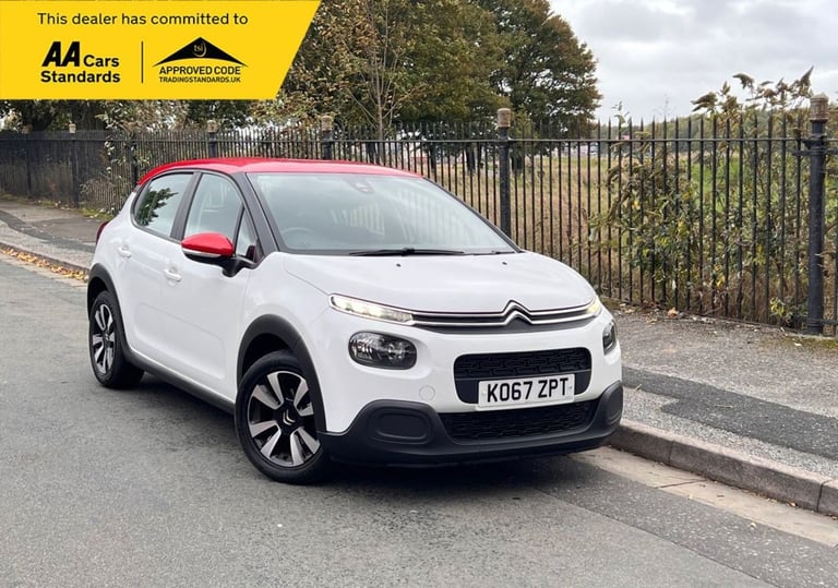 2018 67 CITROEN C3 1.2 PURETECH FEEL HATCHBACK 5DR PETROL MANUAL EURO 6 (82 PS)