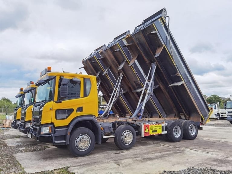 2021 Scania P410 XT 8X4 Tipper 