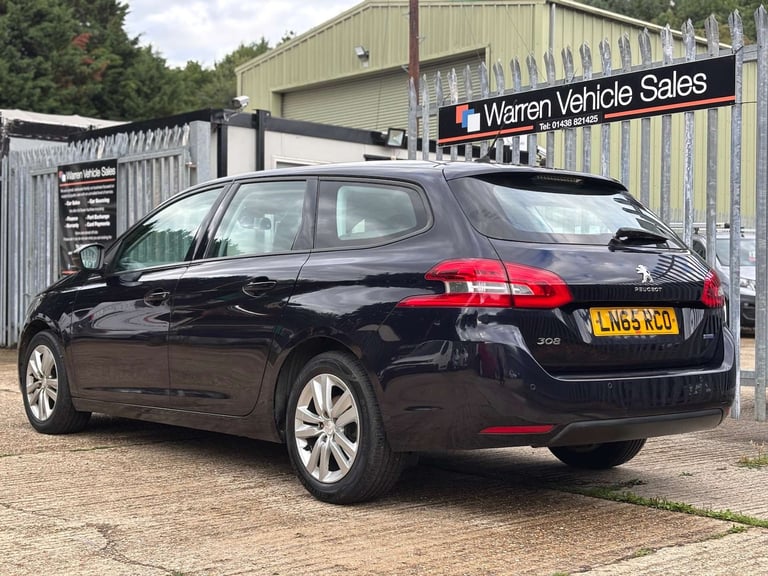 2015 Peugeot 308 1.6 308 Active SW Blue HDi S/S 5dr Estate Diesel Manual