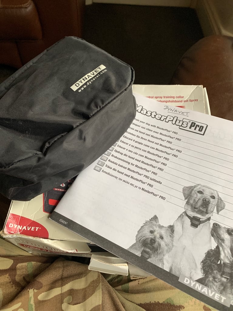 Masterplus pro spray training collar