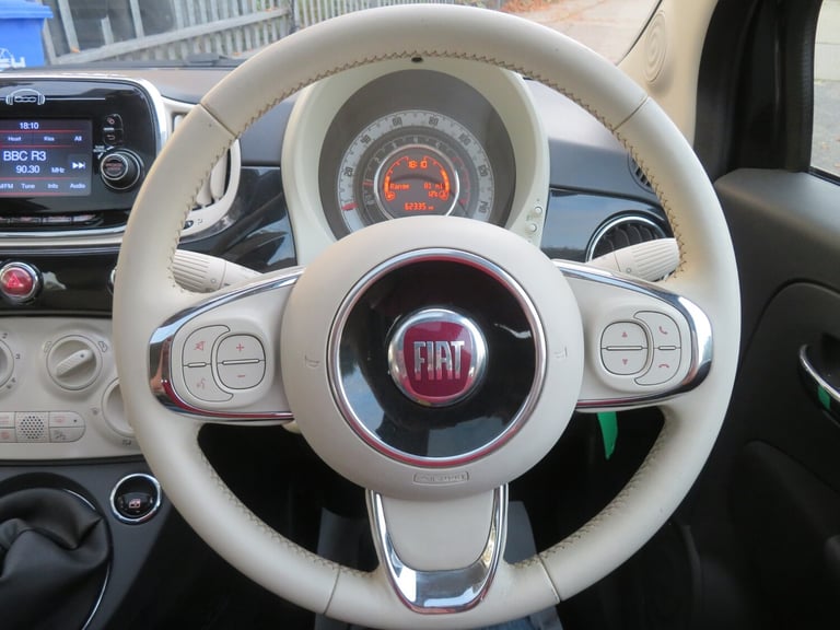 2015 Fiat 500 1.2 Lounge 3dr HATCHBACK Petrol Manual