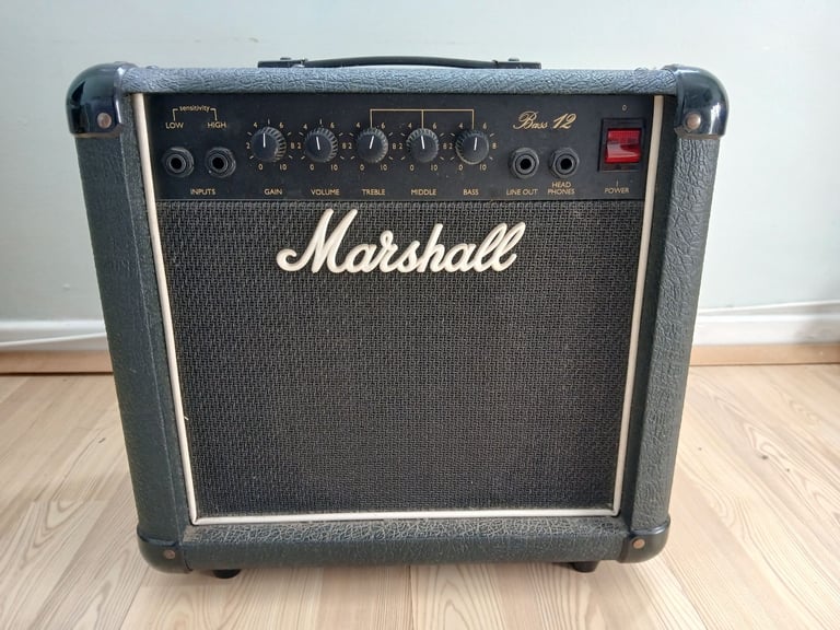 image for Marshall Bass 12 5501 Vintage 80's Guitar Amplifier