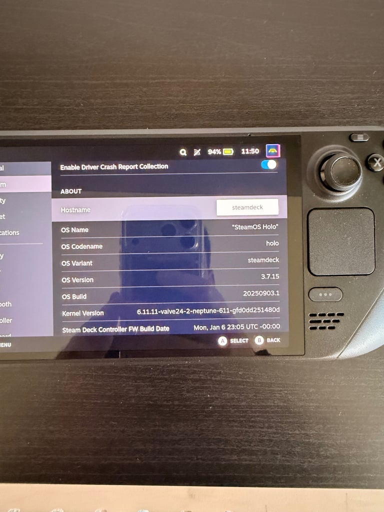 Steamdeck OLED 512GB