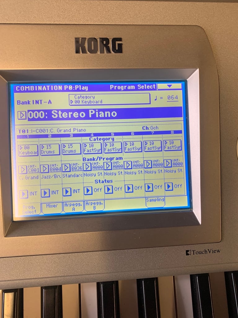 image for KORG TRINITY 61 note keyboard  W 4 N T 3 D 