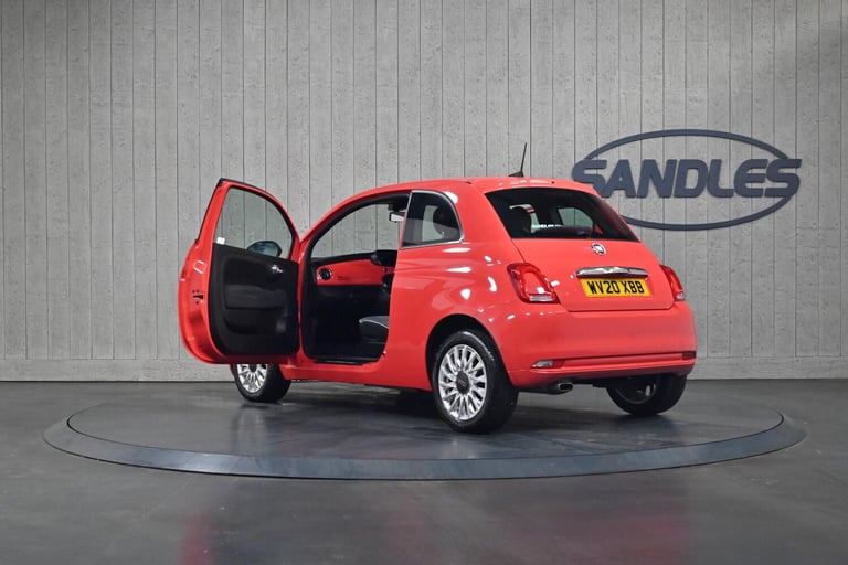2020 Fiat 500 1.2 Lounge Euro 6 (s/s) 3dr HATCHBACK Petrol Manual