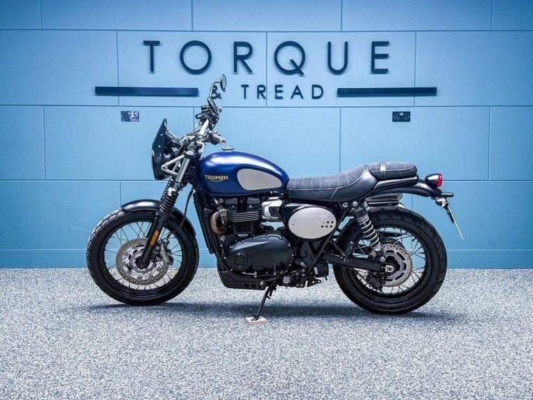 2022 TRIUMPH STREET SCRAMBLER 900 GOLD LINE LTD EDITION - LOW MILES - ONE OWNER