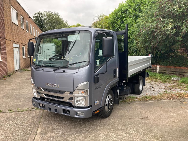 £31,997 + VAT NEW ISUZU GRAFTER TIPPER TRUCK N35 125T 3.5t SWB Steel/Alloy Body