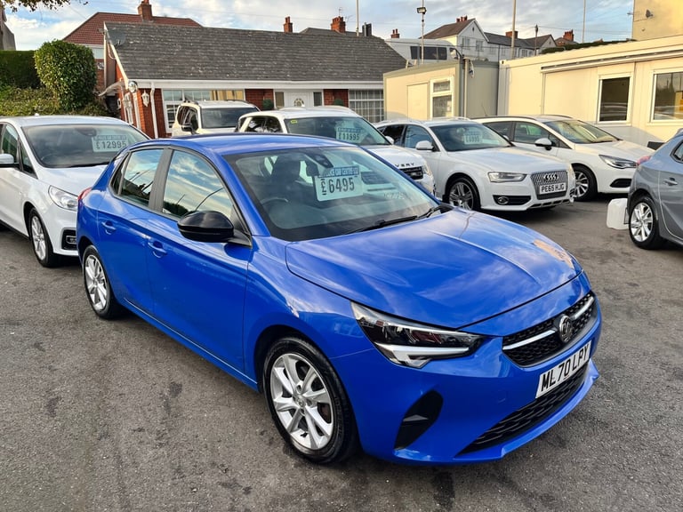 2020 70 VAUXHALL CORSA 1.5 TURBO D SE BLUE 5 DOOR HATCHBACK DIESEL 1 OWNER FSH