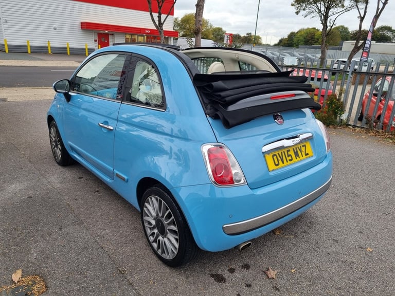 2015 Fiat 500C 1.2 Lounge 2dr [Start Stop] CONVERTIBLE Petrol Manual