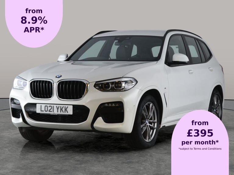 image for 2021 BMW X3 2.0 20d MHT M Sport SUV 5dr Diesel Hybrid Auto xDrive Euro 6 (s/s) (190 ps) Suv Hybri...