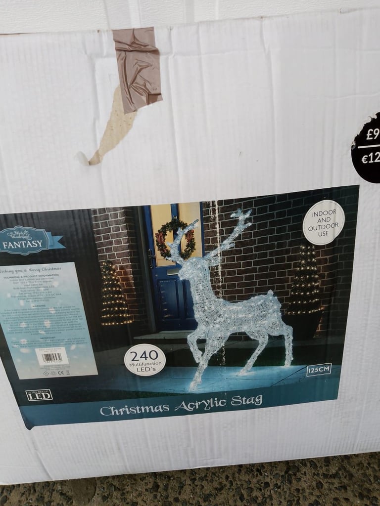 image for Large LED reindeer