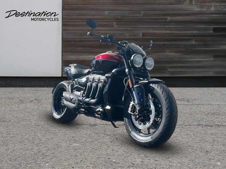 2025 Triumph Rocket 3 R STORM Petrol black 6 Speed