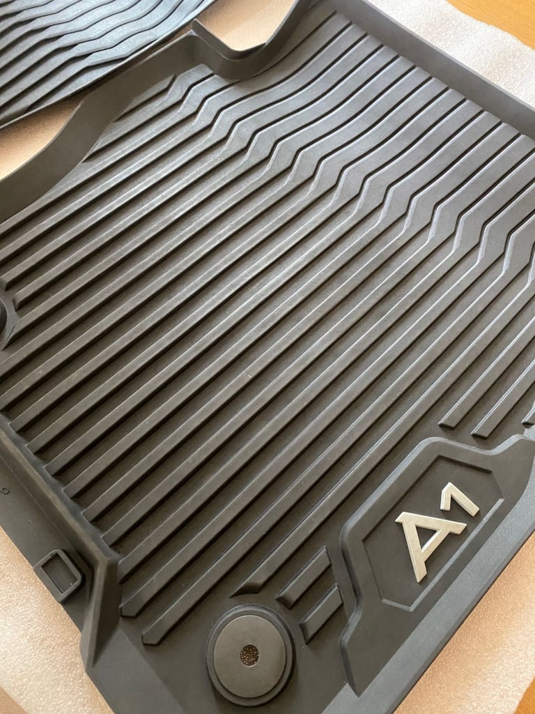 Genuine Audi A1 Rubber Mats Full Set - Excellent Condition!